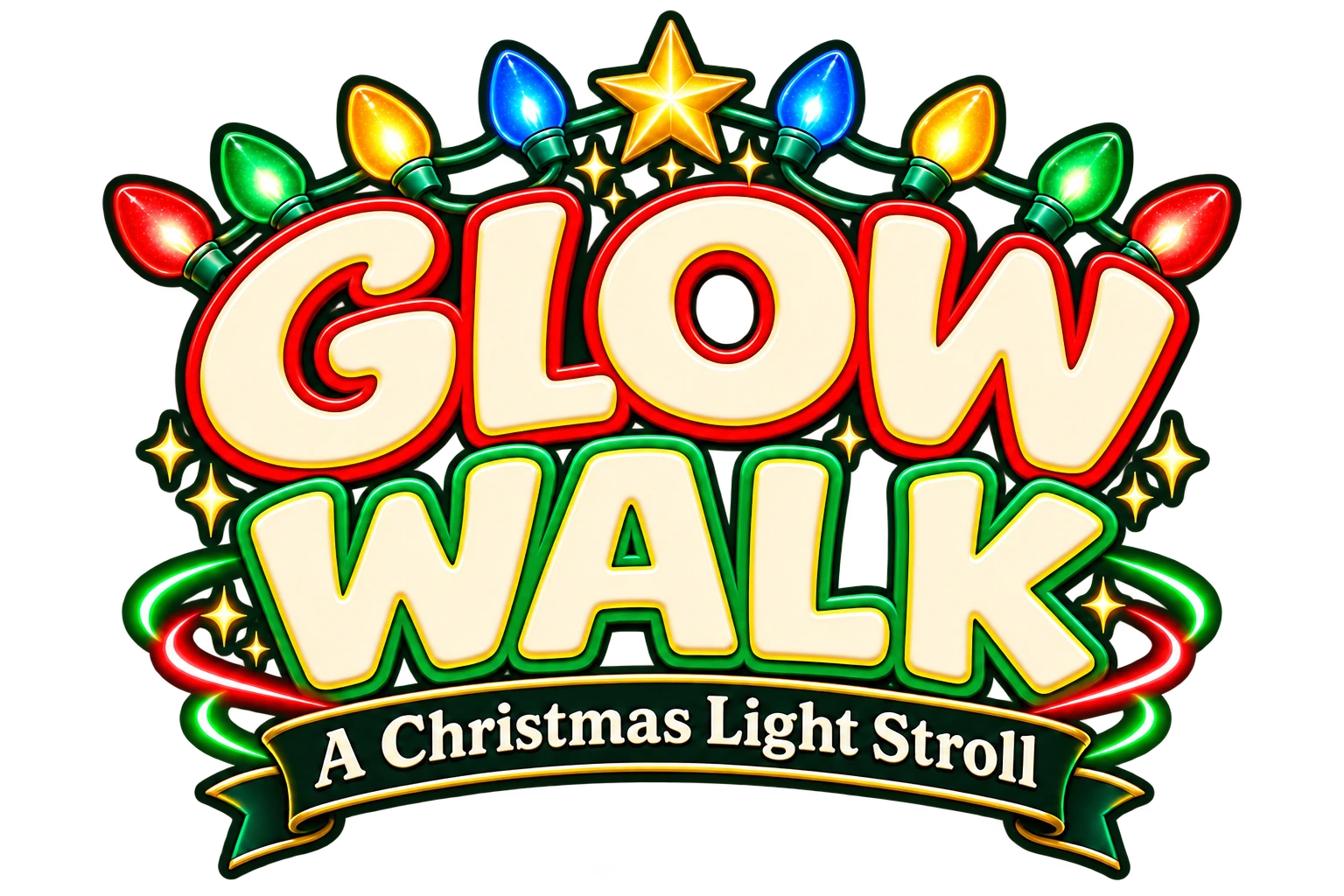 Glow Walk — A Christmas Light Stroll